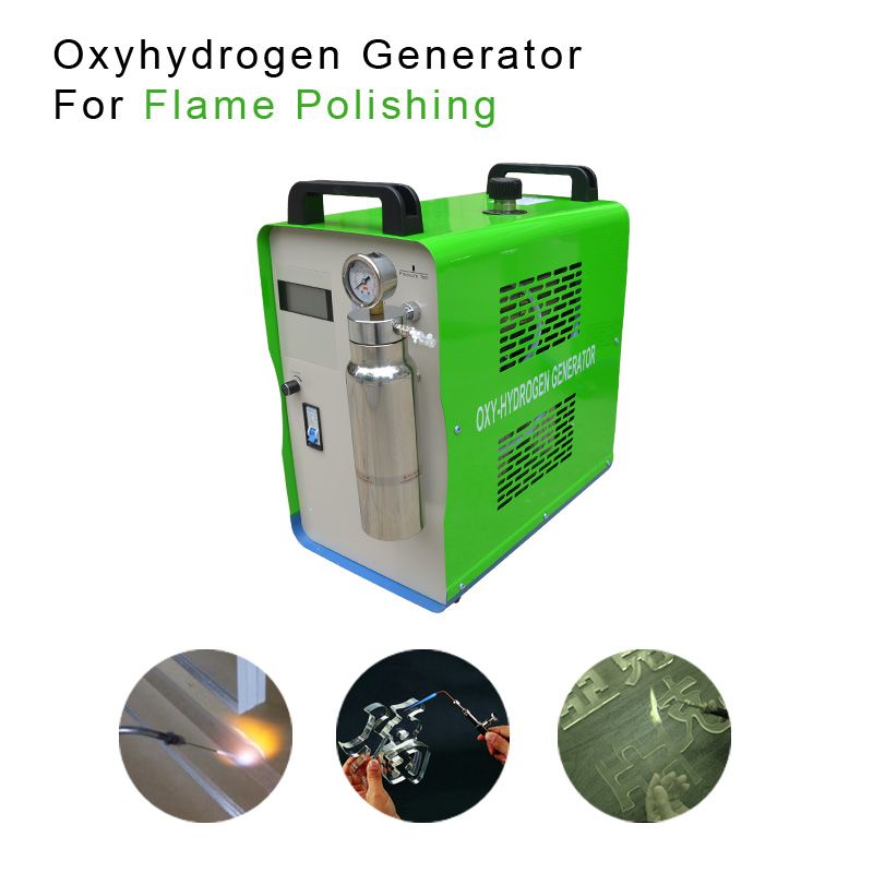 Portable Hho Glass Edge Acrylic Flame Polisher Plexiglass Polishing Machine